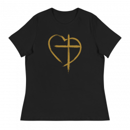 Jesus in My Heart - Women's Relaxed T-Shirt
