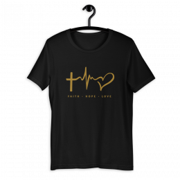 Faith Hope Love - Short-Sleeve Unisex T-Shirt