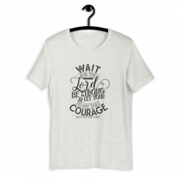 Wait For The Lord - Short-Sleeve Unisex T-Shirt