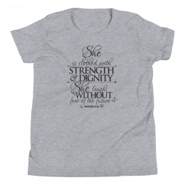 Proverbs 31 - Youth Short Sleeve T-Shirt