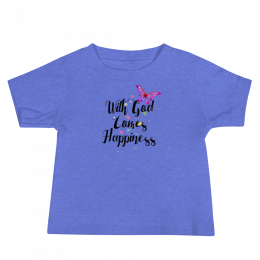With God - Baby Jersey Short Sleeve Tee