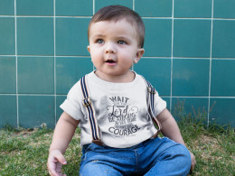 Wait For The Lord - Baby Jersey Short Sleeve Tee