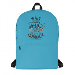 Wait For The Lord - Backpack