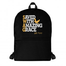 Saved With Amazing Grace (SWAG) - Backpack