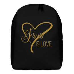 Jesus is Love - Minimalist Backpack