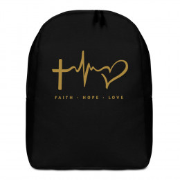 Faith Hope Love - Minimalist Backpack