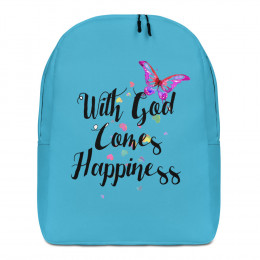 With God - Minimalist Backpack